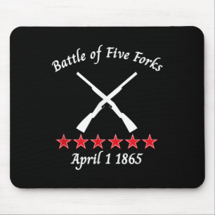 Die Schlacht um fünf Gabel Virginia 1865 Zivile Sc Mousepad