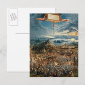 Die Schlacht um Issus Postkarte (Vorne/Hinten)