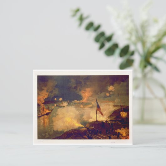 Die Schlacht um Port Hudson im Zivilen Krieg Ameri Postkarte (Stehend Vorderseite)