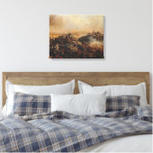 Die Schlacht um Sebastopol Leinwanddruck (Insitu (Schlafzimmer))