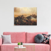 Die Schlacht um Sebastopol Leinwanddruck (Insitu (Wohnzimmer))