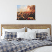 Die Schlacht um Sebastopol Leinwanddruck (Insitu (Schlafzimmer))