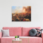 Die Schlacht um Sebastopol Leinwanddruck (Insitu (Wohnzimmer))