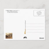 Die Schlacht um Shiloh Postkarte (Rückseite)