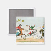 Die Schlacht um Waterloo Magnet (Vorderseite/Rückseite)