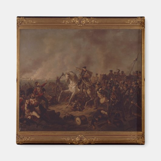 Die Schlacht um Waterloo Magnet (Vorne)