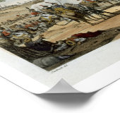 Die Schlacht von Aboukir, 7 Thermidor, Jahr 7 (25  Poster (Ecke)