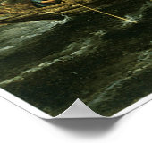 Die Schlacht von Actium am 2. September 31 v. Chr. Poster (Ecke)