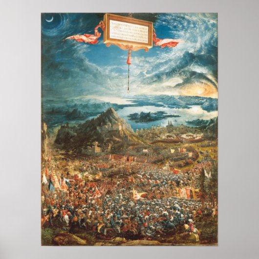 Die Schlacht von Alexander bei Issus Poster (Vorne)
