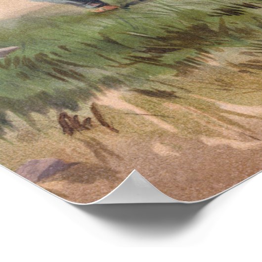 Die Schlacht von Antietam - Ziviler Krieg Poster (Ecke)