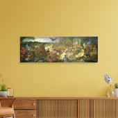 Die Schlacht von Arbela (oder Gaugamela) 331 v. Ch Leinwanddruck (Insitu (Wohnzimmer))
