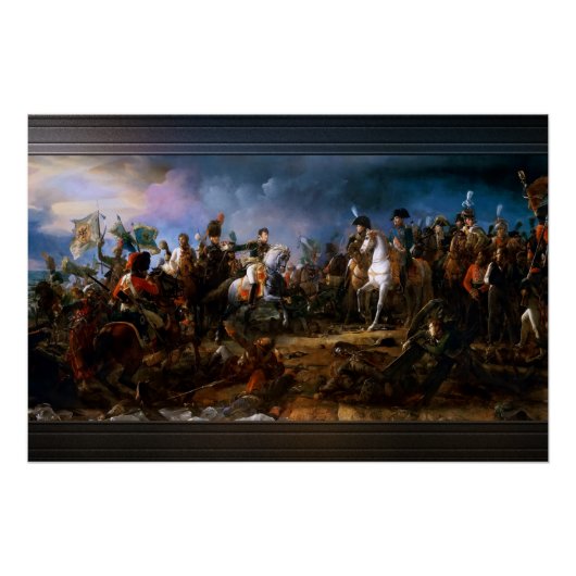 Die Schlacht von Austerlitz durch François Gérard Poster (Vorderseite)