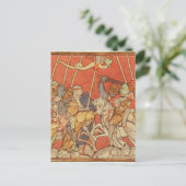 Die Schlacht von Bedigran Postkarte (Stehend Vorderseite)