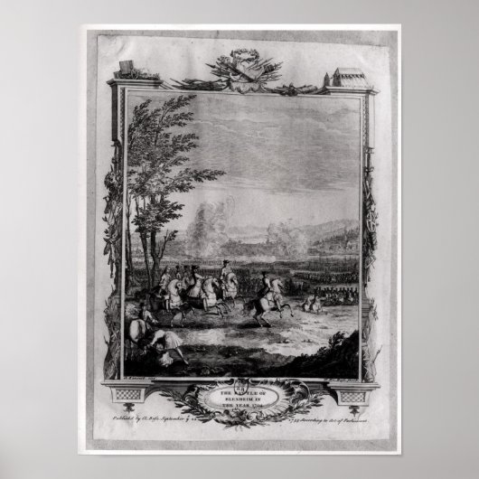 Die Schlacht von Blenheim Poster (Vorne)