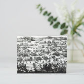 Die Schlacht von Boyne, c.1690 Postkarte (Stehend Vorderseite)