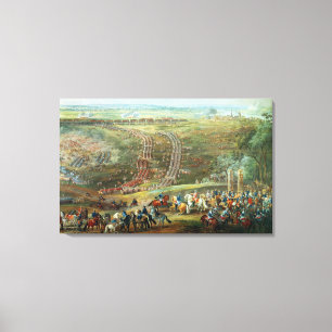 Die Schlacht von Fontenoy am 11. Mai 1745 Leinwanddruck