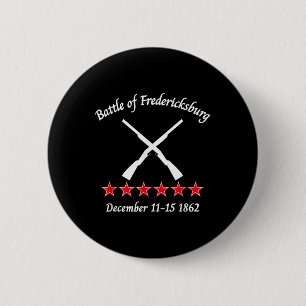 Die Schlacht von Fredericksburg-Virginia Zivil Button
