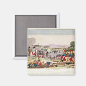 Die Schlacht von Friedland am 14. Juni 1807 2 Magnet (Vorderseite/Rückseite)