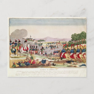 Die Schlacht von Friedland am 14. Juni 1807 2 Postkarte