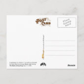 Die Schlacht von Gettysburg mit Lee und Meade Postkarte (Rückseite)