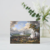 Die Schlacht von Hanau durch Horace Vernet (1824) Postkarte (Stehend Vorderseite)