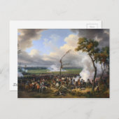 Die Schlacht von Hanau durch Horace Vernet (1824) Postkarte (Vorne/Hinten)