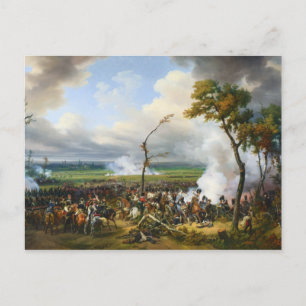 Die Schlacht von Hanau durch Horace Vernet Postkarte