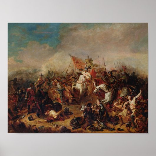 Die Schlacht von Hastings im Jahr 1066 Poster (Vorne)