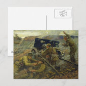 Die Schlacht von Jelnya bei Moskau 1941 Postkarte (Vorne/Hinten)