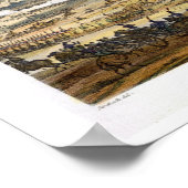 Die Schlacht von Jena, 14. Oktober 1806, mit der G Poster (Ecke)