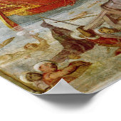 Die Schlacht von Lepanto, Oktober 1571, 1600 Poster (Ecke)