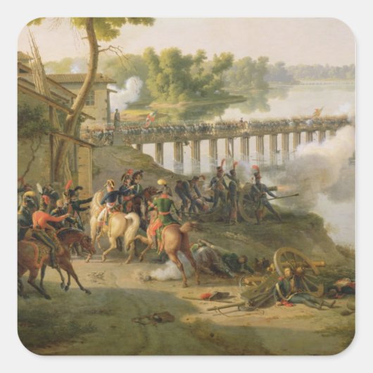 Die Schlacht von Lodi Quadratischer Aufkleber (Vorderseite)