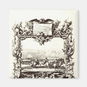 Die Schlacht von Oudenaarde Magnet