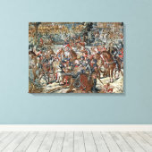 Die Schlacht von Pavia. Leinwanddruck (Insitu (Holzboden))