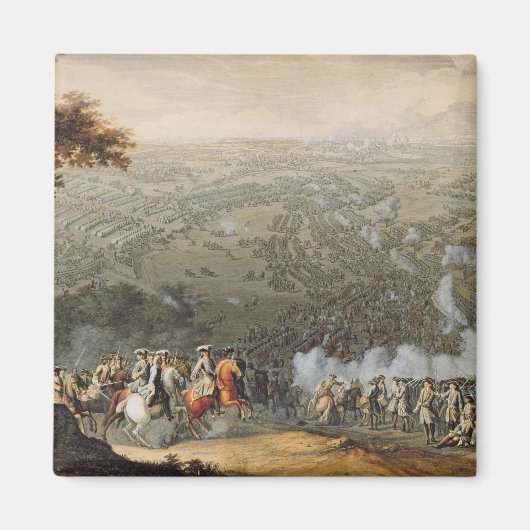 Die Schlacht von Poltava 2 Magnet (Vorne)