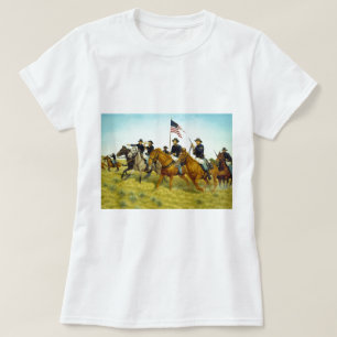Die Schlacht von Prairie Dog Creek von Ralph Heinz T-Shirt