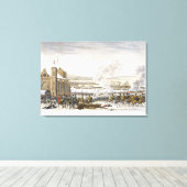 Die Schlacht von Preussisch-Eylau, 9. Februar 1807 Leinwanddruck (Insitu (Holzboden))