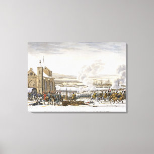 Die Schlacht von Preussisch-Eylau, 9. Februar 1807 Leinwanddruck