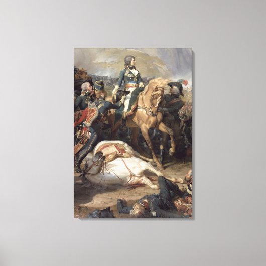 Die Schlacht von Rivoli, 1844 Leinwanddruck (Vorderseite)