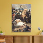 Die Schlacht von Rivoli, 1844 Leinwanddruck (Insitu (Wohnzimmer))
