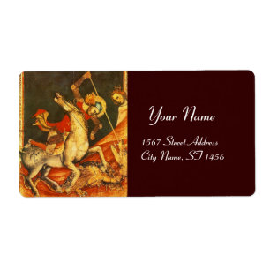 Die Schlacht von Saint George mit dem Drachen