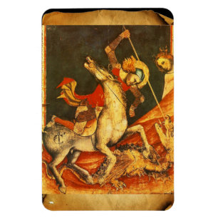 Die Schlacht von Saint George mit dem Drachen Magnet