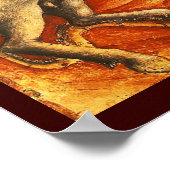 Die Schlacht von Saint George mit dem Drachen Poster (Ecke)