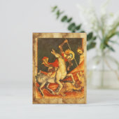 Die Schlacht von Saint George mit dem Drachen Postkarte (Stehend Vorderseite)
