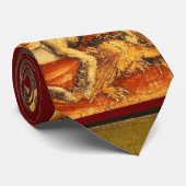 Die Schlacht von Saint George mit dem Drachen, Rub Krawatte (Gerollt)