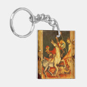 Die Schlacht von Saint George mit dem Drachen Schlüsselanhänger (Vorderseite links)