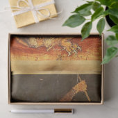 Die Schlacht von Saint George mit dem Drachen Seidenpapier (Geschenk)