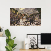 Die Schlacht von San Romano, c.1438-40 Poster (Heimbüro)