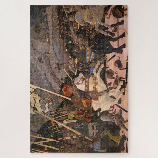 Die Schlacht von San Romano (Malerei aus dem Mitte Puzzle (Vertikal)