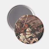 Die Schlacht von San Romano Teil II Magnet (Vorderseite/Rückseite)